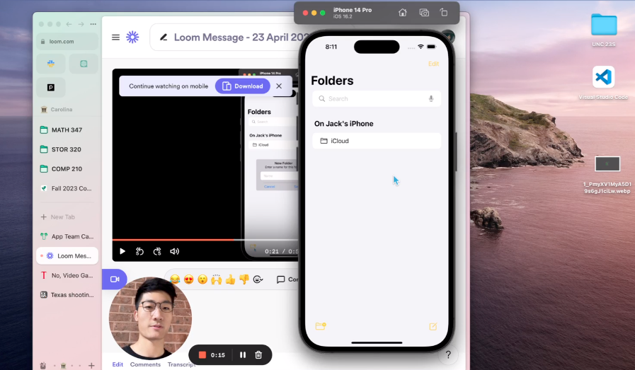 Notes App - A simple note-taking application screenshot